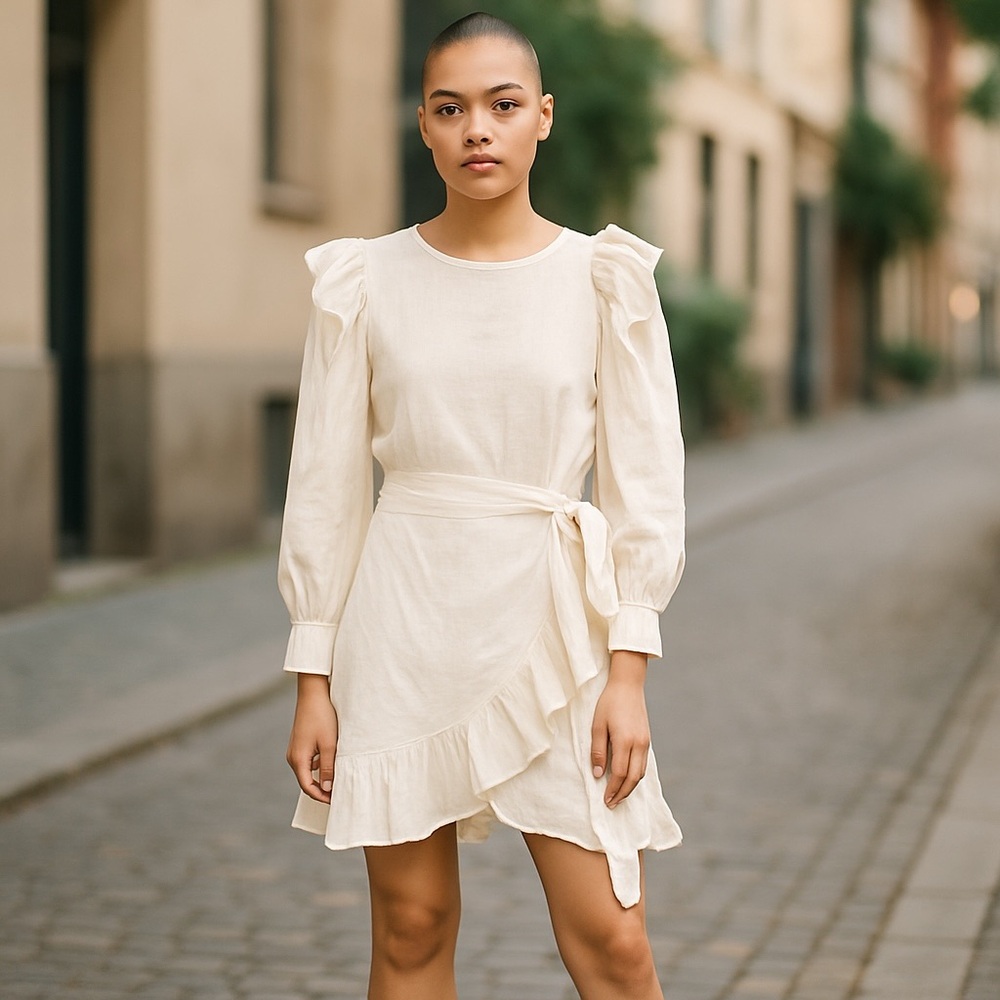 Isabel Marant Étoile Teclica 100% Linen Dress – Size FR 36 / US 4
